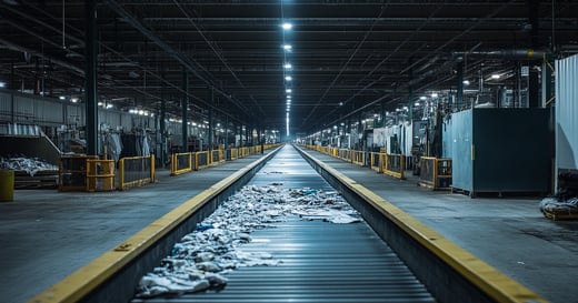 A 50,000-tonne polyester recycling plant doesn't need 50,000 tonnes of mixed textiles. It needs 50,000 tonnes of polyester.