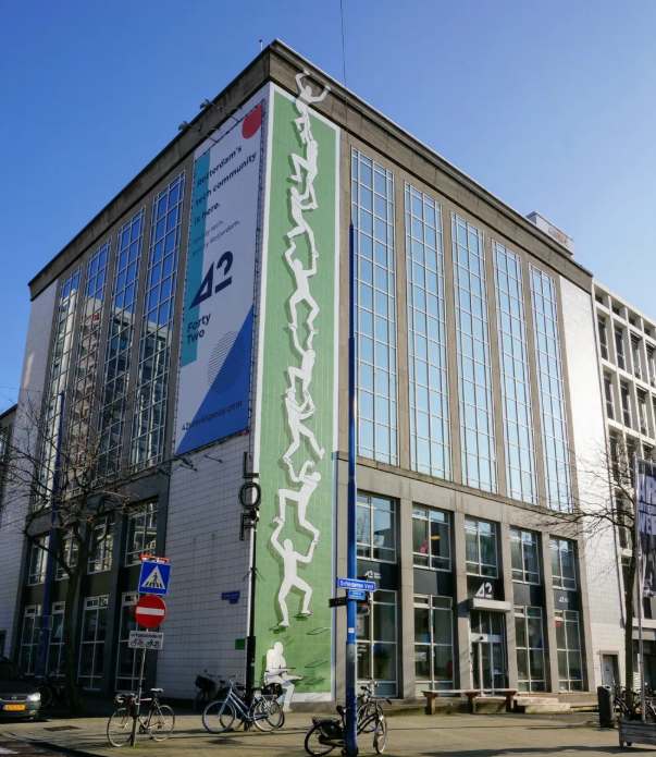 42 Workspace building, Schiedamse Vest, Rotterdam — Utilitarian's European headquarters